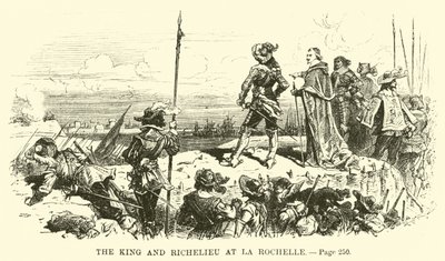 Il re e Richelieu a La Rochelle da French School