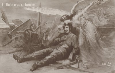Il bacio della gloria (litografia) da French School