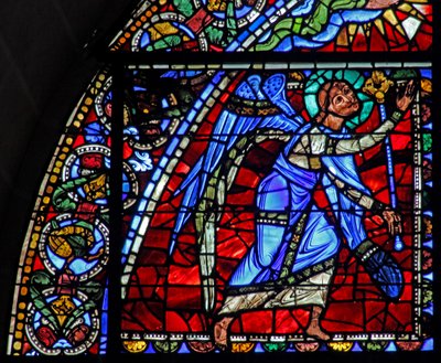 La vita di Cristo: un angelo da French School