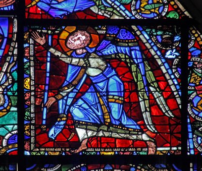 La vita di Cristo: un angelo da French School