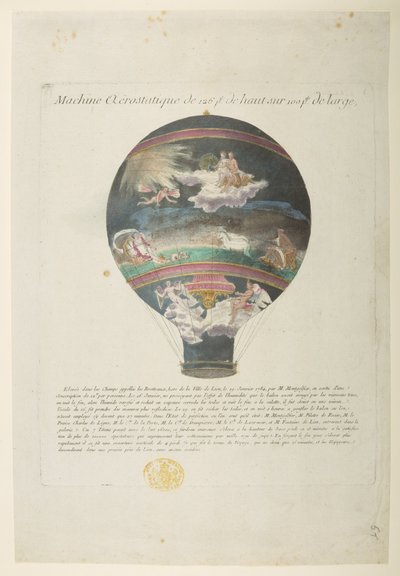 Il Pallone dei Fratelli Montgolfier con 
