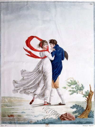 La Passeggiata Mattutina, c.1800 da French School
