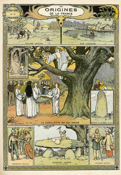 Le origini della Francia, da "Histoire de France". da French School