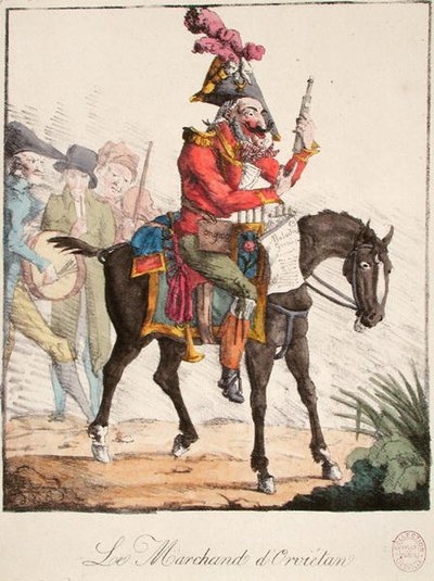 Il Venditore di Orvietan, c.1816 da French School
