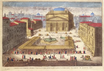 Il Pantheon, Roma da French School