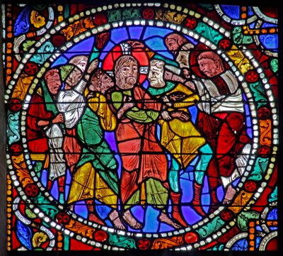La Passione: Il tradimento di Giuda (dettaglio) da French School