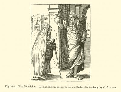 Il Medico (incisione) da French School
