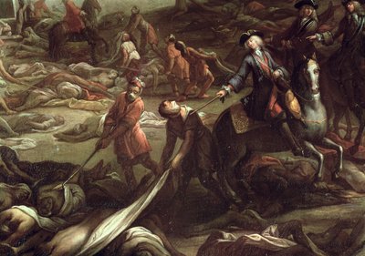 La peste a Marsiglia nel 1720 (dettaglio) da French School