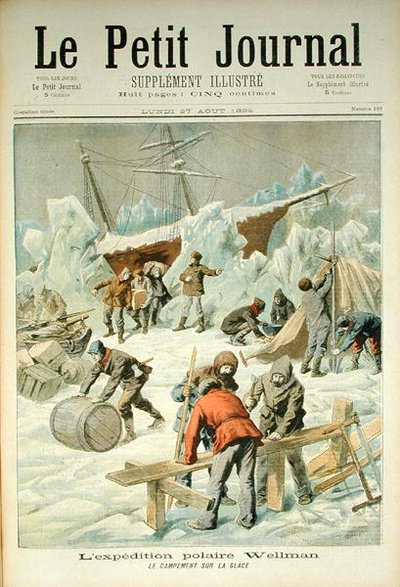 La Spedizione Polare di Walter Wellmann, da Le Petit Journal, 27 agosto 1894 da French School