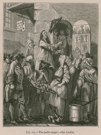 Il cantore di salmi da French School
