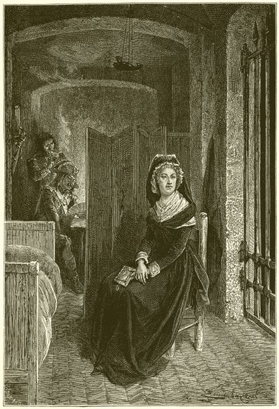 La Regina alla Conciergerie da French School