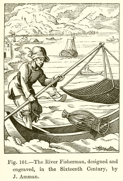 Il pescatore di fiume da French School
