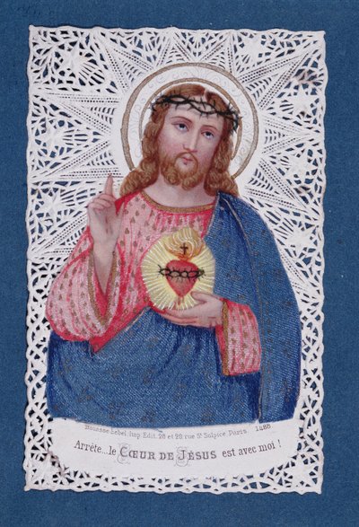 Il Sacro Cuore di Gesù, seconda metà del XIX secolo da French School