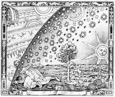 Lo scienziato che lascia il mondo, nello stile di c.1520, da L