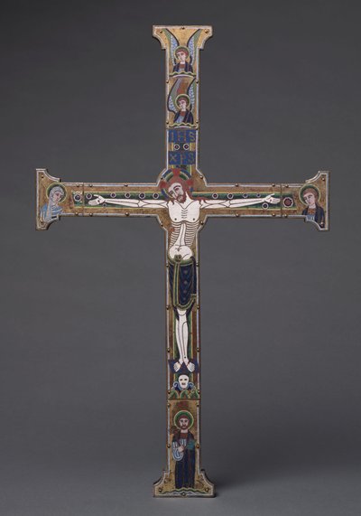 La "Croce Spitzer", Maestro della Royal Plantagenet Workshop, c.1190 da French School