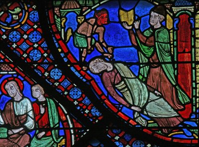 San Giacomo: Filetus è legato con un incantesimo da Almogenes (Hermoniges) (dettaglio) da French School