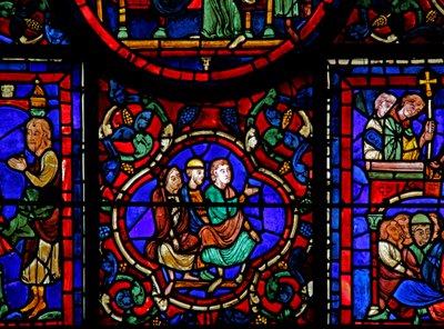 La finestra di San Martino: decorativa da French School