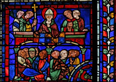 La finestra di San Martino: il santo predica da French School