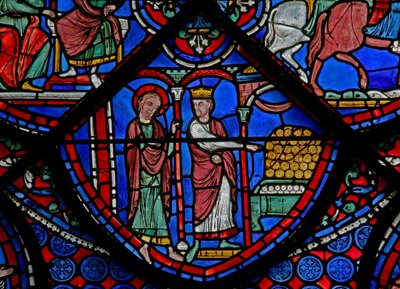 La finestra di San Tommaso: il re gli mostra l