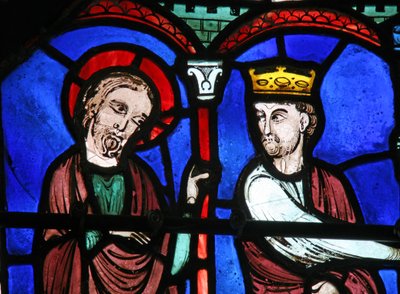 La finestra di San Tommaso: il re gli mostra l