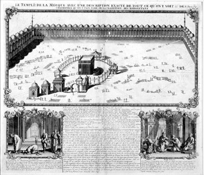 Il Tempio della Mecca, con una descrizione delle cerimonie dei musulmani da French School