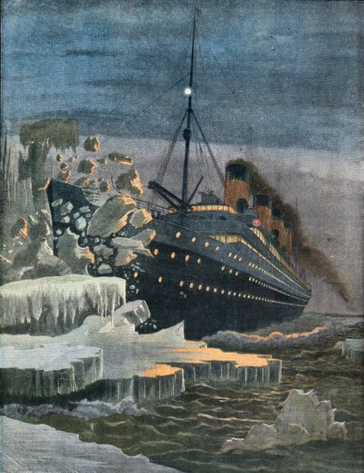 Il Titanic collide con un iceberg da French School