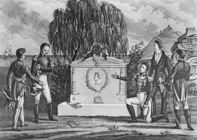 La tomba di Napoleone Bonaparte (1769-1821) a Sant
