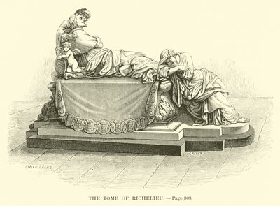La Tomba di Richelieu da French School