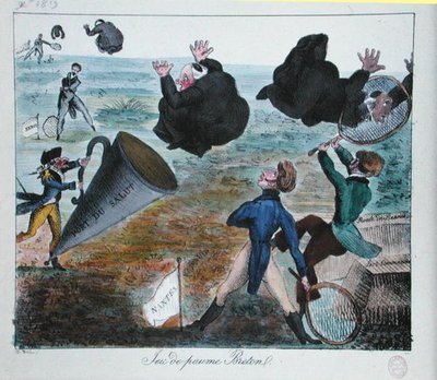 La sgradita accoglienza dei missionari in Bretagna, dicembre 1819 da French School