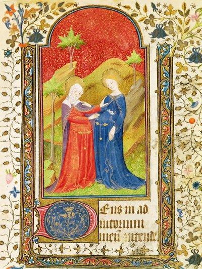 La Visitazione, da Les Heures d