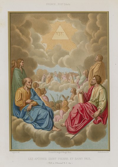 Gli apostoli San Pietro e San Paolo da French School