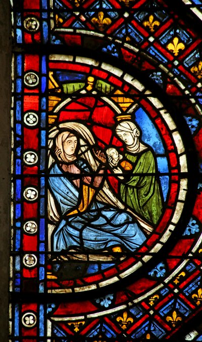 La nascita di San Giovanni Battista da French School