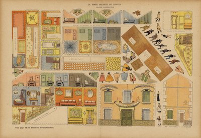 Il bordello di Nevers. Illustrazione per Le Rire da French School