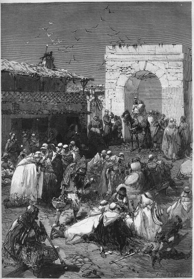 I caid e le djemma del circolo di Saida in Algeria portano all