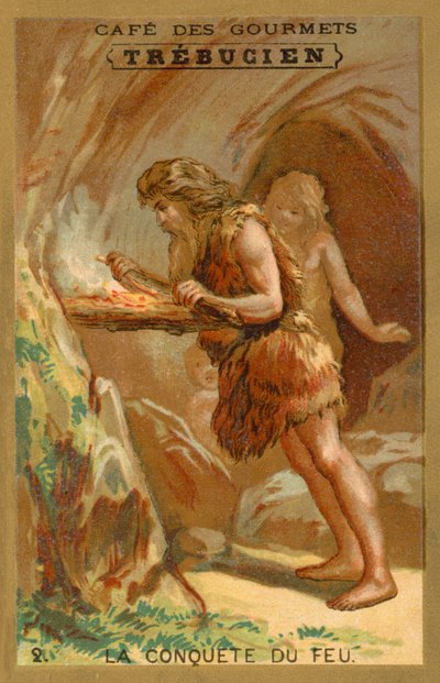 La conquista del fuoco da French School