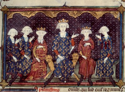 I re maledetti: Filippo IV il Bello (1268 - 1314) circonda sua figlia Isabella (Regina d