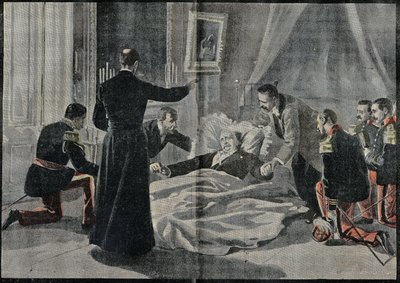 La morte di Felix Faure (1841-1899), presidente della Francia, l