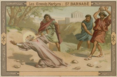 La morte di San Barnaba da French School