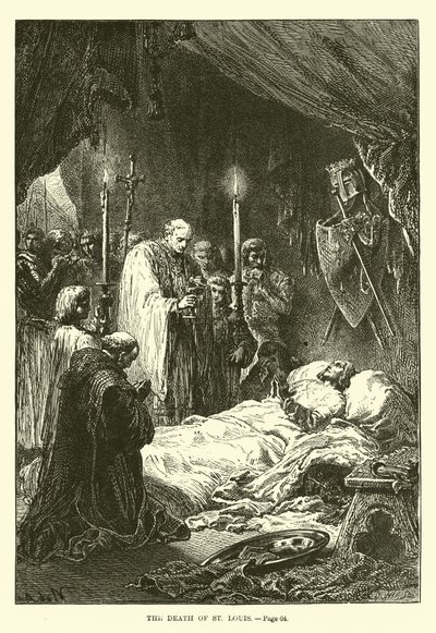 La morte di San Luigi da French School