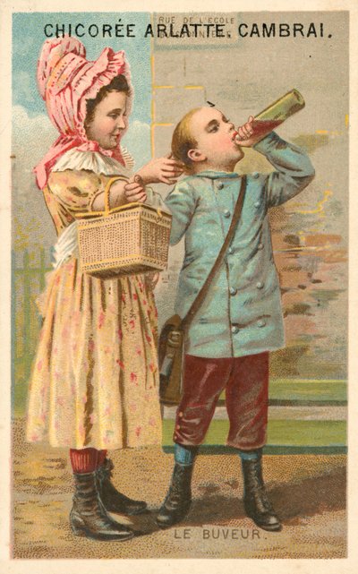 Il bevitore da French School