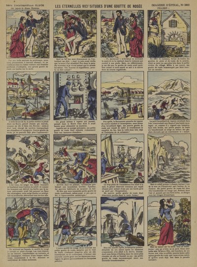 Le eterne vicissitudini di una goccia di rugiada da French School