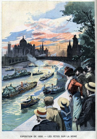 Le feste sulla Senna a Parigi durante l
