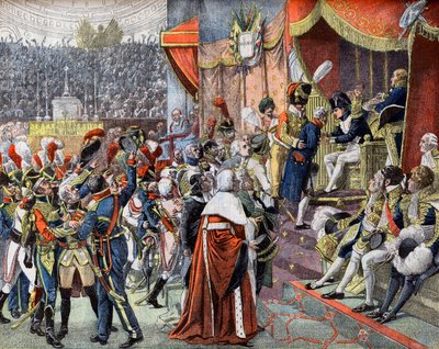 La prima distribuzione delle Croci della Legion d