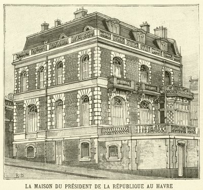 La casa del Presidente della Francia a Le Havre da French School