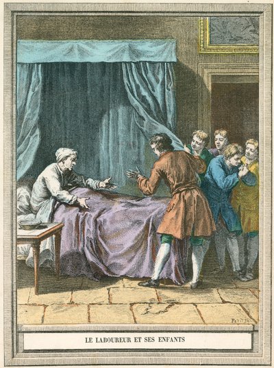 Il lavoratore e i suoi figli da French School