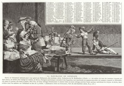 Il venditore di giornali da French School