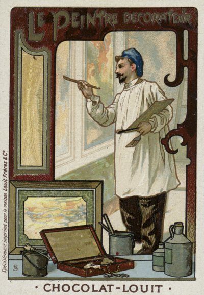 Il pittore e decoratore da French School