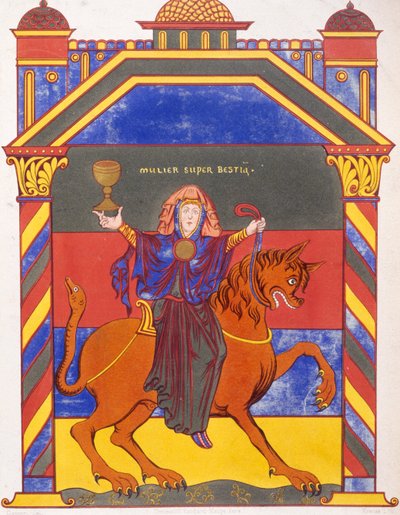 La personificazione della Grande Babilonia da French School