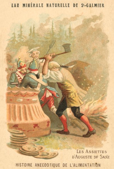Le piastre di Augusto di Sassonia da French School