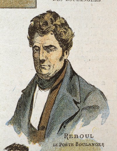 Il poeta Reboul soprannominato “Il Boulanger de Nîmes” (1796 - 1864) da French School